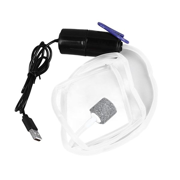 USB-luftpump för akvarium - Tyst, energisnål, mångsidig, bärbar mini-luftpump för akvarium