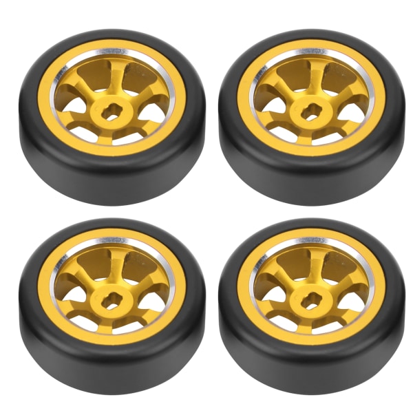 4 kpl Alumiiniseos Drift Tire RC Autotarvikkeet Sopivat Wltoys K969 K989 P929 1/28 RCGolden