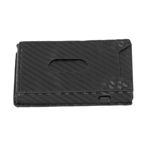 Automatisk kredittkortholder, innovativ kortholderposearrangør for reiser, forretninger, svart karbonfiber X‑67#
