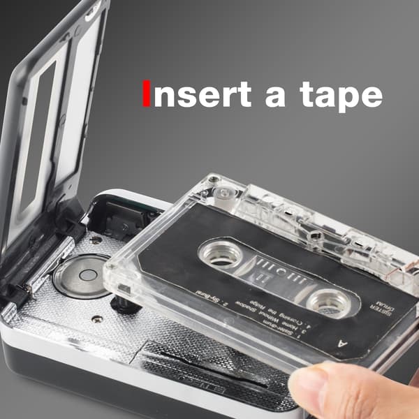 Bærbar kassetteafspiller til MP3 via USB