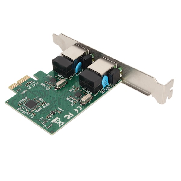 Dubbelports PCIe-nätverkskort RJ45-port RTL8111H-chip Ethernet-nätverkskort Gigabit NIC för Windows för Linux