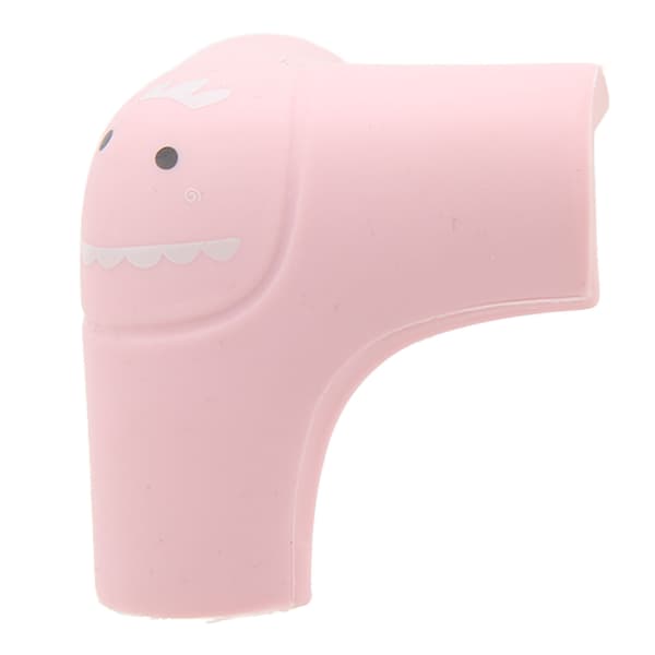 8 st hörnskydd Triangulära silikonmöbelhörnskydd Bordshörnskydd för barnsäkerhet Rosa