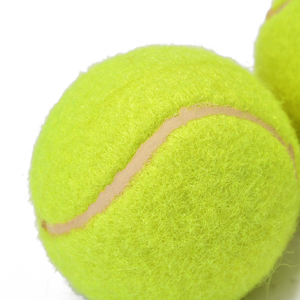 3 stk. tennisbolde, højelastiske, holdbare, tryksatte bolde med dåse til begyndertræning, boldøvelse, konkurrence