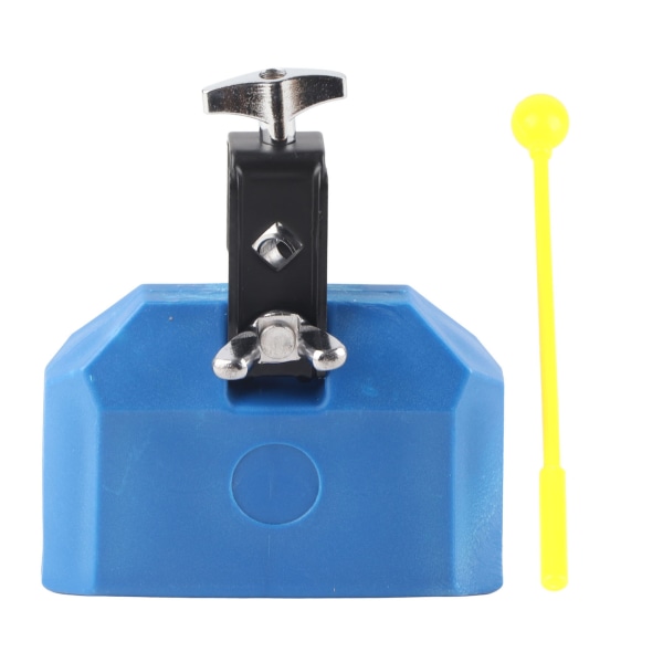 ABS plastikk kubjelle hurtigfeste trommelstokk babyleketøysett (blå)