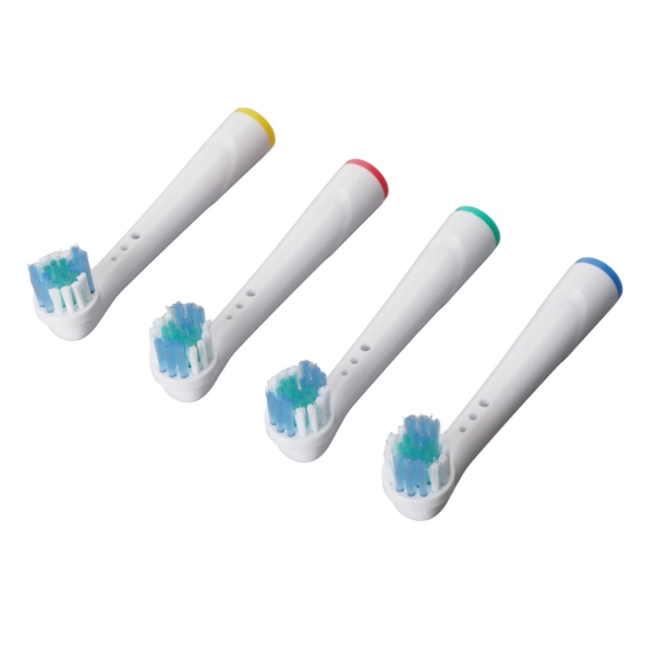 4 STK elektrisk tannbørste erstatningshode myke børster for Oral B Braun D10 D16 DB4510 DB4010
