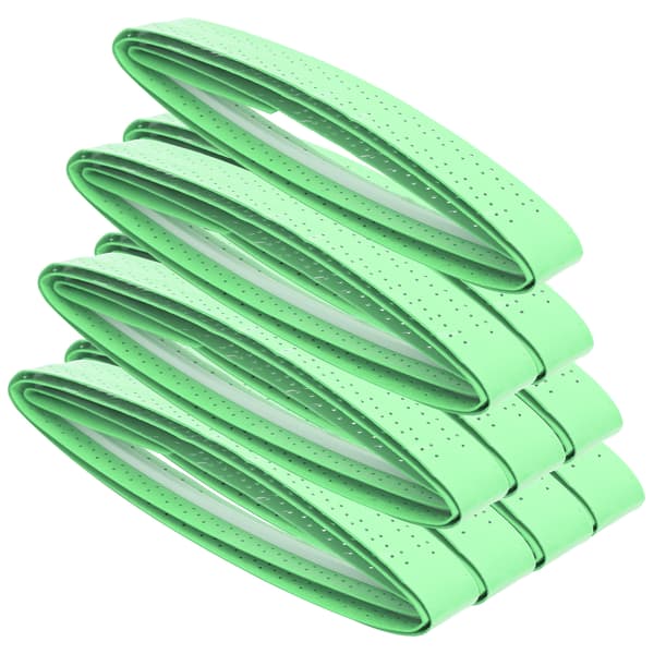 Badmintonracket Overgrip Perforerad Klibbighet Halkskydd Svettband Grepp Tejp Grön