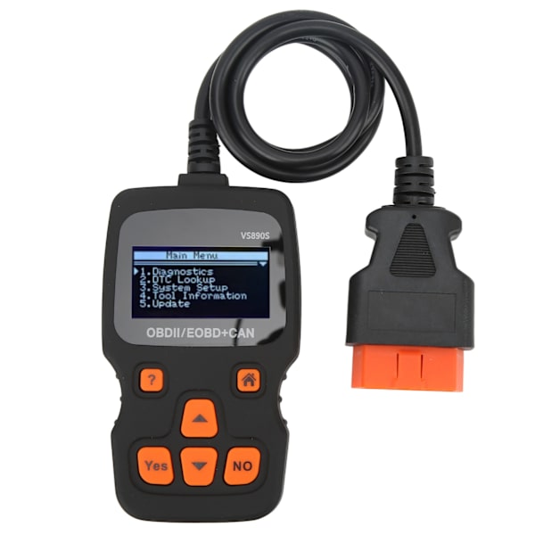 Vgate VS890S OBD2 JOBD CAN Scanner Bilfelkodeslæser Autodiagnostisk scanningsværktøj til asiatiske køretøjer i USA og EU