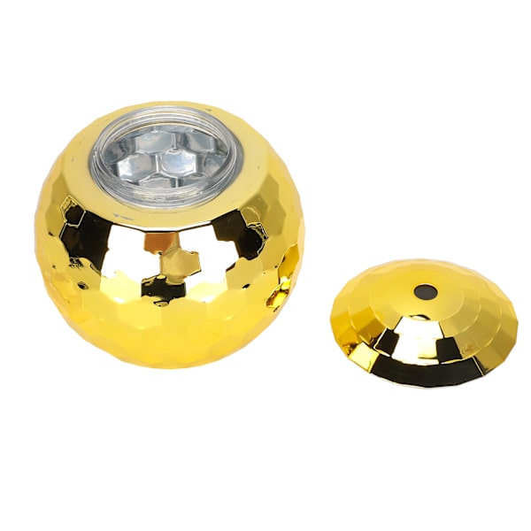 Flash Ball Cocktail Cup Stor Kapacitet 600ML Färgglad Boll Cup för Temafester Resor Guld