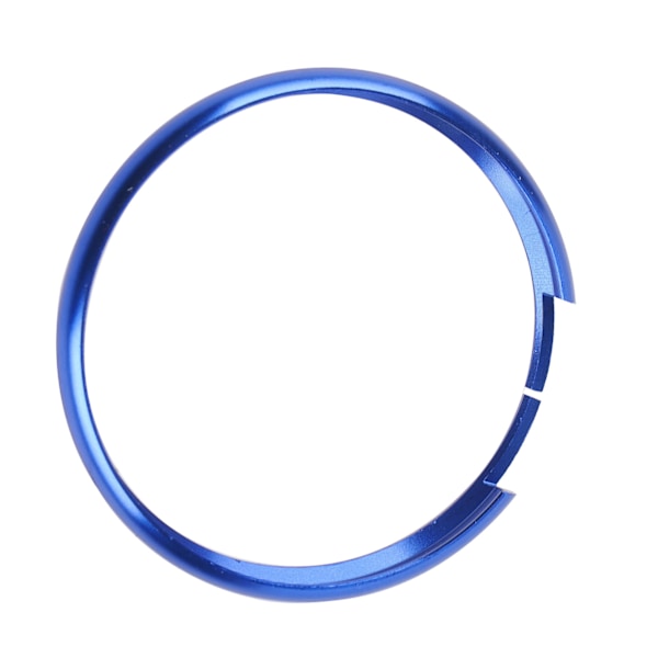 Fjernbetjeningsnøgle Ring Trim Aluminium Legering Erstatning for MINI R55 R56 R57 R58 R59 R60 Mørkeblå