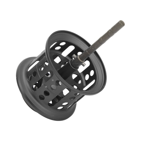 Baitcasting Fiskrulle Wire Cup Aluminiumlegering Micro Line Cup Rullespole för fiske Gör-det-själv-modifierade tillbehör Svart