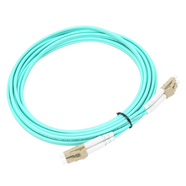 Optisk kabel multimodus DualCore LC UPC optisk fiber for dataoverføring.