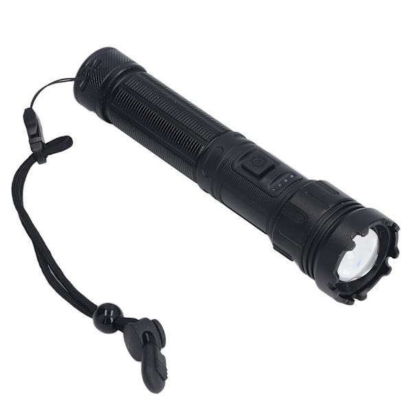 LED-leirintävalaisin 5000LM Super Bright Magnetic Telescopic Zoom Vedenpitävä taskulamppu hätätilanteisiin ulkona