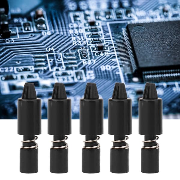 100 stk. CPU kølepladebeslag Vandkølesystem Computertilbehør Nylon Sort 22MM til Intel