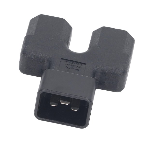 IEC320 C20 til Dual IEC320 C21 Strømadapter C20 Han til Dual C21 Hun 1 in 2 Out AC Power Adapter til PDU Server 125V-250V