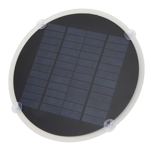 Pyöreä aurinkokennopaneeli Mini monokristallinen epoksilevy Korkea muuntoteho 20W 12V auton akun lataukseen ja sytytykseen