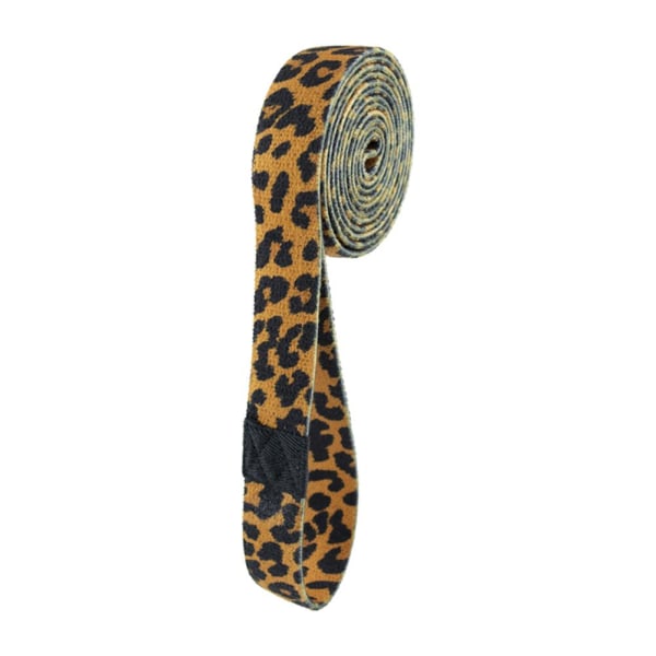 Resistance Band Leopard Printing Exercise Band Elastiske bånd for ben, rumpe og arm