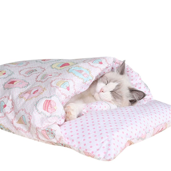 Cozy Removable Winter Cat Sleeping Bag S G