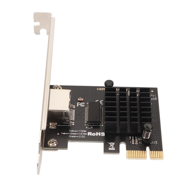 PCIe-netværkskort 2,5 Gbps Remote Wake Up RTL8125 Chip Support ACPI APM Gigabit Ethernet-kort til PC Desktop Gaming