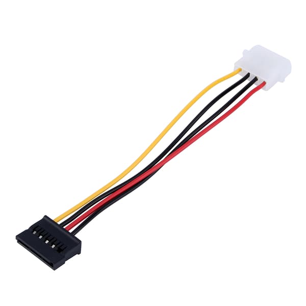 Ny 1 stk 4-Pin IDE til 15-Pin Serial ATA SATA Harddisk Strømadapterkabel