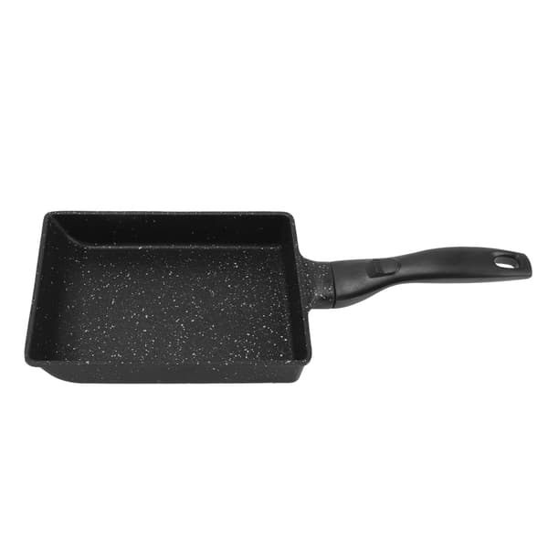 Rektangulær stekepanne fortykket aluminiumslegering non-stick belegg kokepanne for biff eggerull