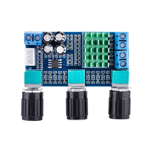 TPA3116D2 DC 12V-24V 80W * 2 Digital Audio Amplifier Board Diskant Volume Bas Audio Amp Module