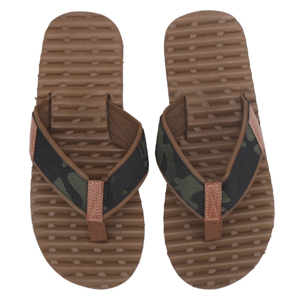 Sommer lettvekts flipflops flerlags tøfler EVA flipflops mud farge bunn(42)