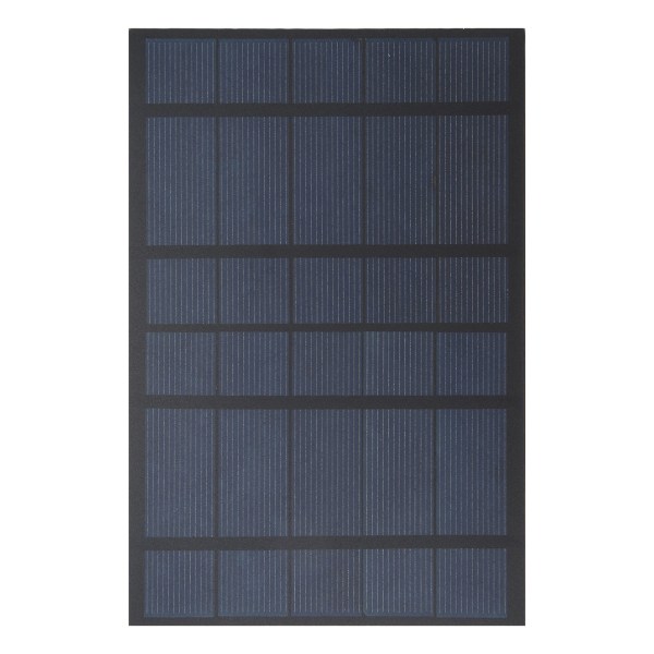 2,5W 5V bærbart solcelleladepanel polysilisium vanntett lett solcellepanellader for 3,7V battericamping
