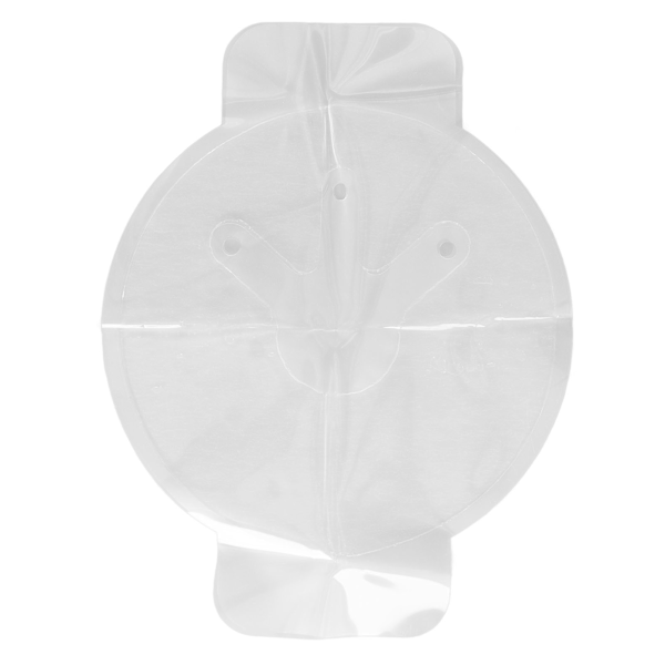 Vented Chest Seal Gauze Emergency Adhesive Vent Chest Seal for Outdoor Camping Hospital 3 Holes Channel