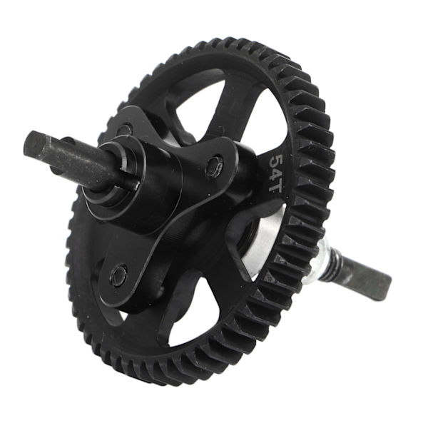 Differential Slipper Clutch 54T Aluminium Stål Differentialväxel Slipper Clutch för Traxxas Slash 4x4 1/10 RC Bil Svart