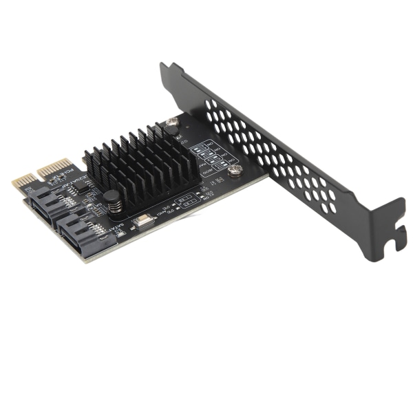 PCIE till SATA3.0 expansionskort 2 portar 6 Gbps höghastighets multi PCIE SATAIII RAID Controller Card för WIN7 8 10 11