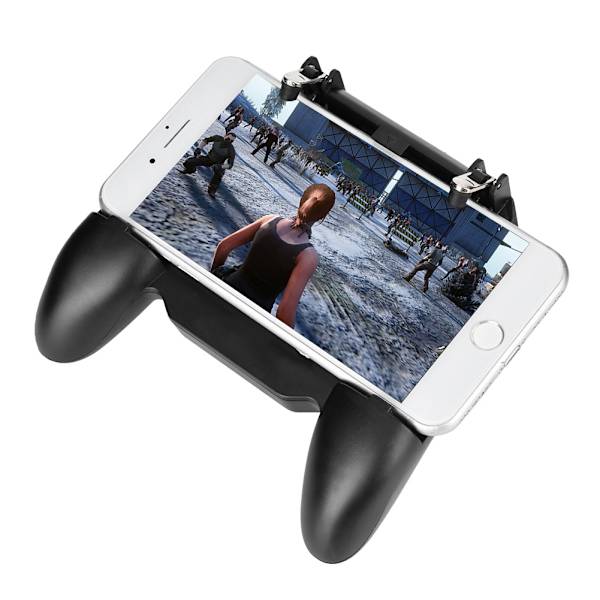 S R Cooling Handle Mobilspel Artefakt Trigger Eldknapp Sikta Nyckel Smarttelefonhållare Handtag