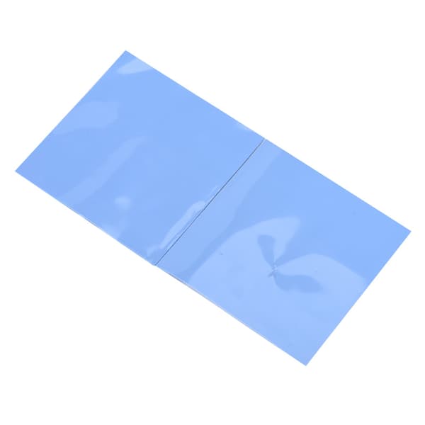 2 STK 100 mm x 1 mm CPU Chip Køleplade Termisk Ledende Silikone Pad