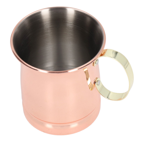 400 ml rustfritt stål cocktailkrus, rustforebygging, barutstyr til hjem, kontor, skole, bar, roségull