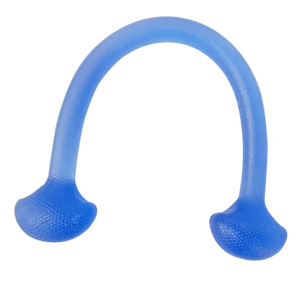 Silikon Pull Rope med Ett Ord, Elastisk, Multifunksjonell, Justerbar, 10lbs Strekkfasthet, Brystekspander, Strekkstropp, Blå