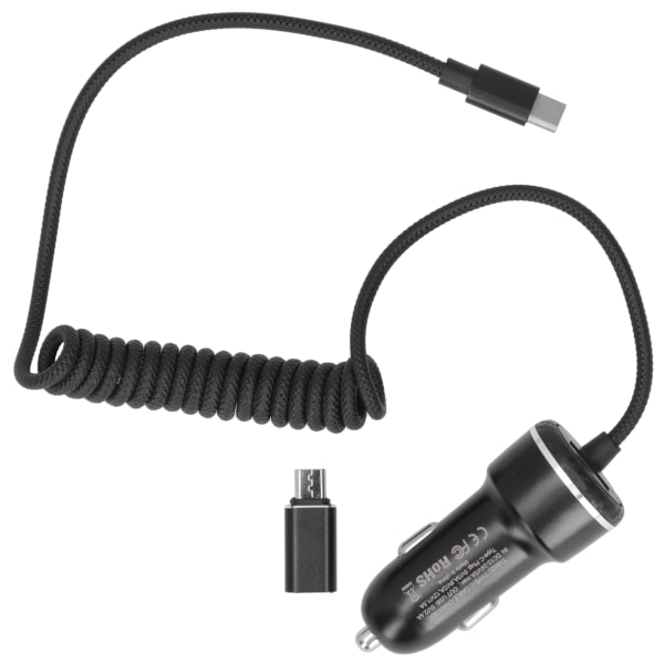 Biloplader Sort Drone Fjernbetjening RC Bærbar Opladning til DJI Mini 2/Mavic Mini