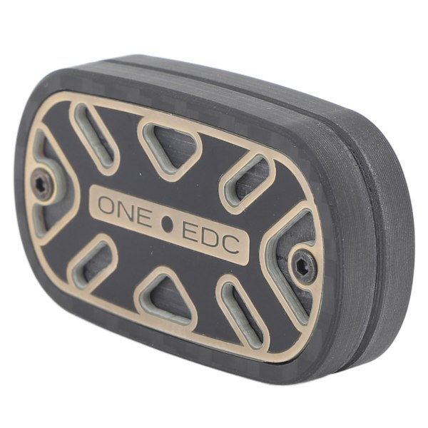 Fidget Slider Lommeformat Karbonfiber EDC Slider Leke Stressavlastende Fidget Leke