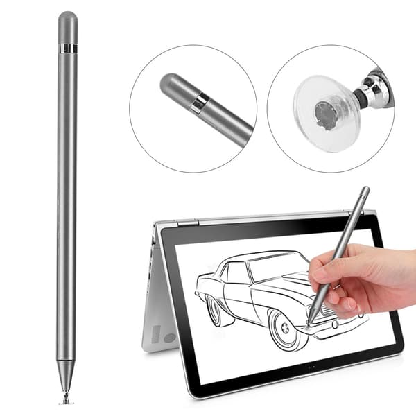Skærm Touch Pen Tablet Stylus Tegne Kapacitiv Blyant Universal til Android/iOS Smart Phone Tablet Grå