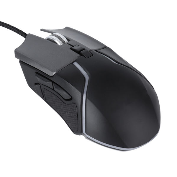 Spelmus Justerbar DPI Mekanisk Ergonomisk RGB-belysning Kabelanslutna möss för Gamer Stationär bärbar dator
