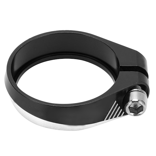 ENLEE 34,9 mm Cykelsadelpindsklemme Aluminiumlegeringscykel Hurtigudløsning Saddelpindsklemme Sort