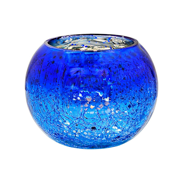 Ljusstake Multipurpose Glas Tealight Ljusstake Dekoration Galvaniserad Gradient Färgglad Ljusstake