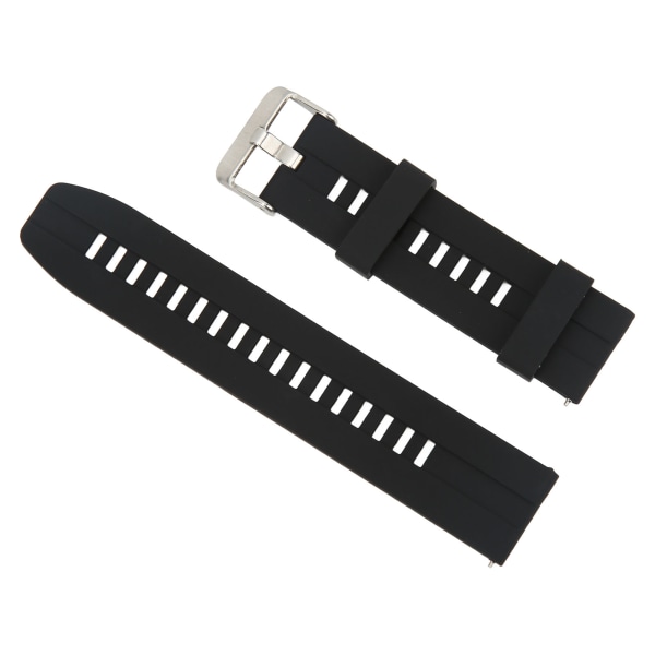 Smartwatch-rem, myk silikon Smartwatch-armbånd, erstatning for Huawei GT2 GT2e Black 22MM