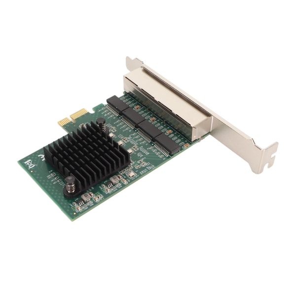 PCIe X1 Netværkskort Professionelt Plug and Play 4 Port PCIe Gigabit Ethernet Server Adapter til PC Desktop Laptop