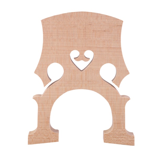 Maple Wood Cello Bridge Reservedeler Instrumenttilbehør for 1/4 celloer