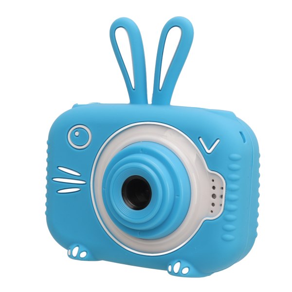 1080P lasten digitaalikamera lasten kamera 2 tuuman näytöllä tytöille pojille lelulahja H2 Blue Rabbit