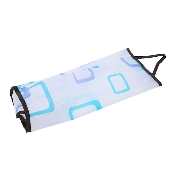 42x18cm Förvaringspåse för småsaker Stor kapacitet Bärbar polyestersoppåsebehållare för CampingWhite