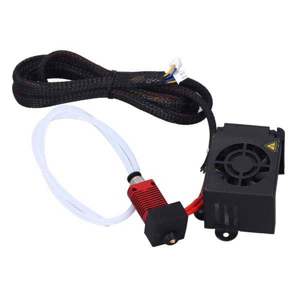 Hot End MK8 ekstruder 3D-printer Hotend dysehoved 0,4 mm tilbehør til Ender‑3 Ender‑3s