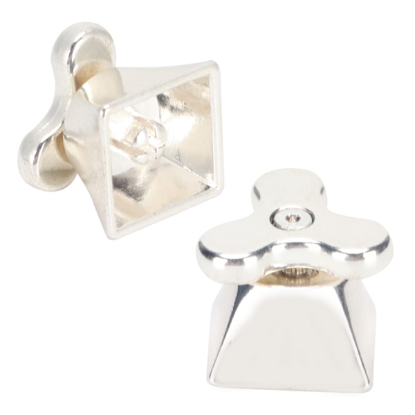 Roterande Tangentbordshatt i Aluminiumlegering, Unik Form, Universal Mekaniskt Tangentbord Tillbehör, Clover Silver