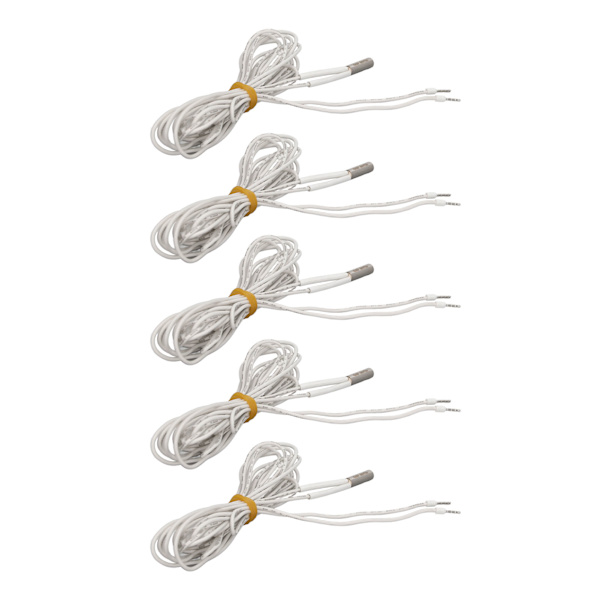 5PCS Värmare Patroner Rostfritt Stål Nickel Krom Tråd 70W 3D Skrivare Värmeelement för Ender 3 24V 2M