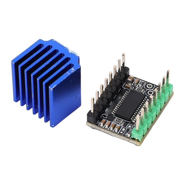 TMC2225 MKS Stepper Motor Driver Board med køleplade Mute Motor Driver Module til 3D-printer