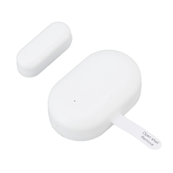 Smart dörr- och fönstergivare Röstfjärrkontroll Dörrsensor Trådlöst hemlarm för ZigBee för Tuya